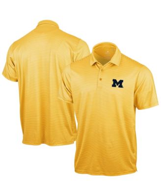 Men's Maize Michigan Wolverines Lineage Polo Shirt