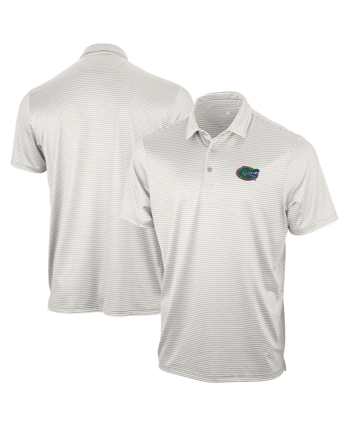 Antigua Men's Gray Florida Gators Eager Polo Shirt - Gray