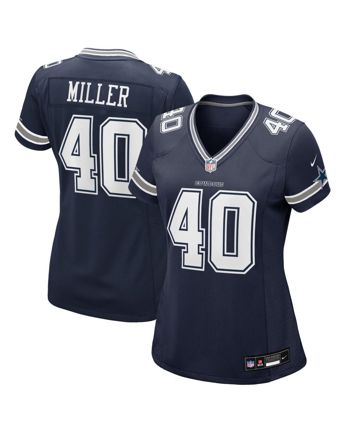 Nike Women's Von Miller Navy Dallas Cowboys Game Jersey - Navy