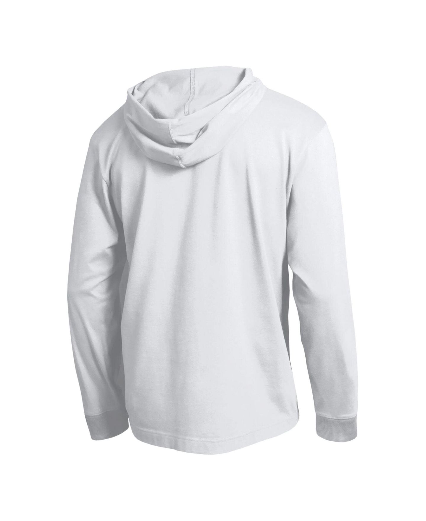 Мужская футболка Champion White Miami Hurricanes Operation Hat Trick Sleeve Line Hooded Long-Sleeve — фото 3