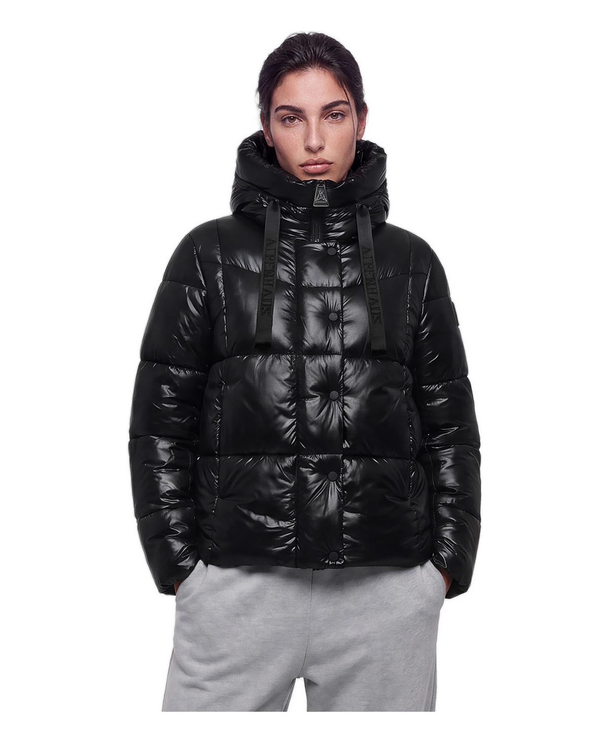 Alpenhaus Women's Corelle Short Puffer Jacket - Black