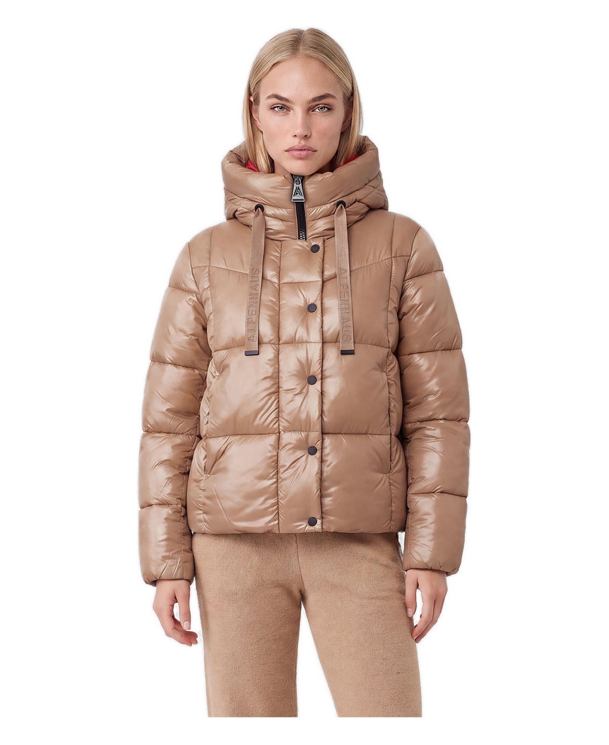 Alpenhaus Women's Corelle Short Puffer Jacket - Camel