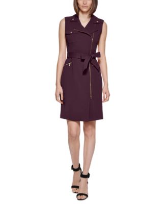 Women's Scuba Crepe Sleeveless Dress