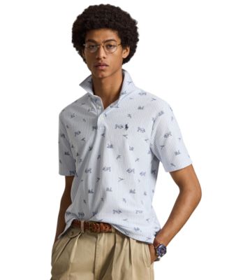Men's Classic-Fit Dog and Pheasant Polo Shirt
