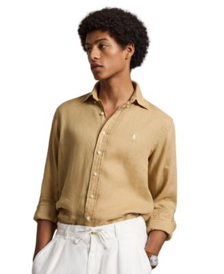Men's Classic-Fit Linen Shirt	