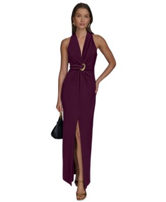 Women's V-Neck Sleeveless Dress