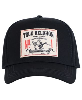Men's Big T Patch Cotton Snapback Hat
