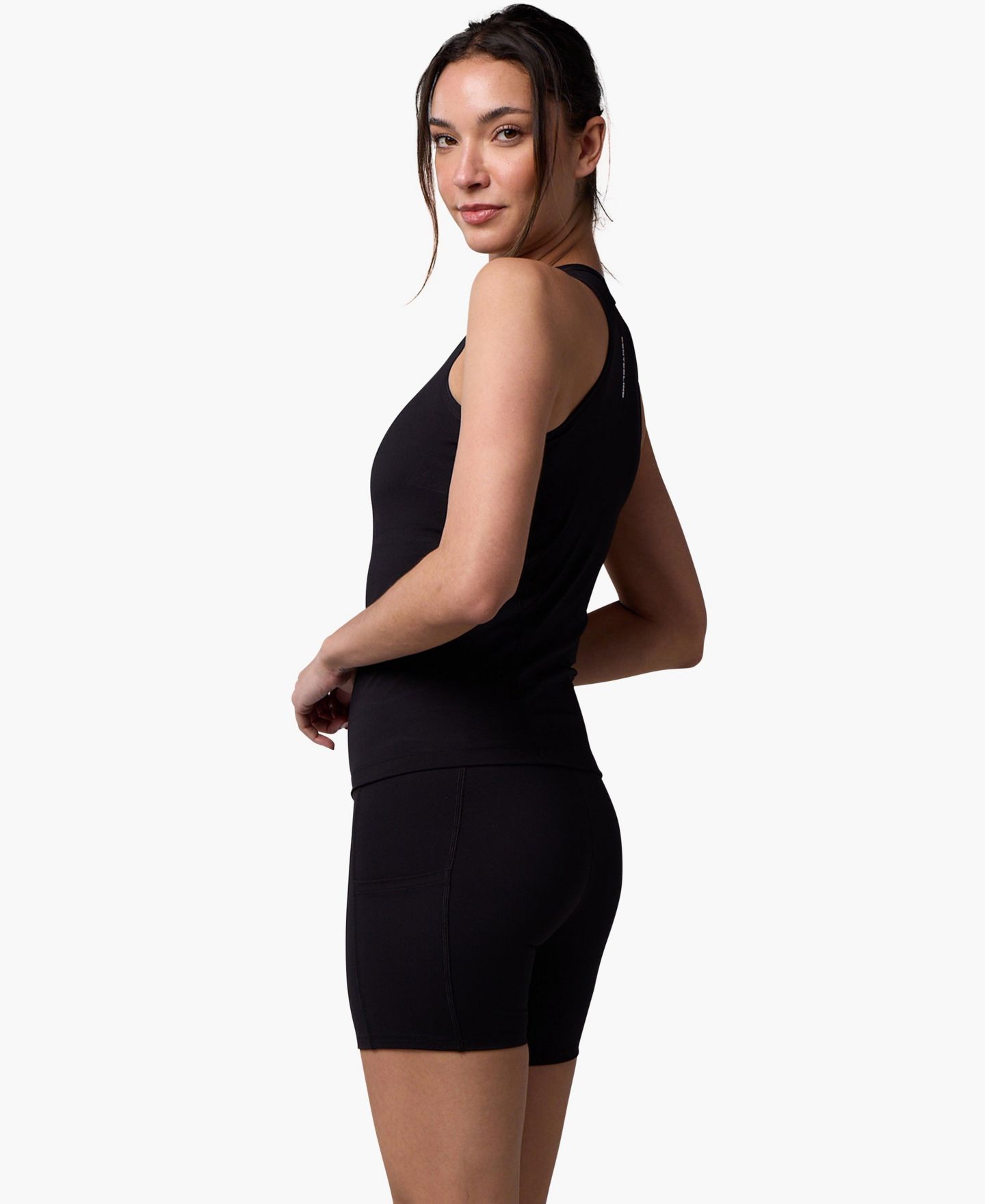 Женский топ Centerline Athletics Essential Fitted, цвет: Чёрный — фото 2