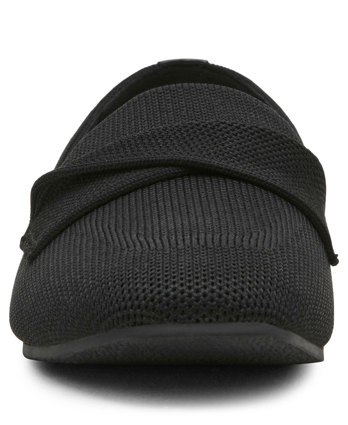 Женские туфли Anne Klein Twist Knit Round Toe, цвет: Чёрный вязаный — фото 6