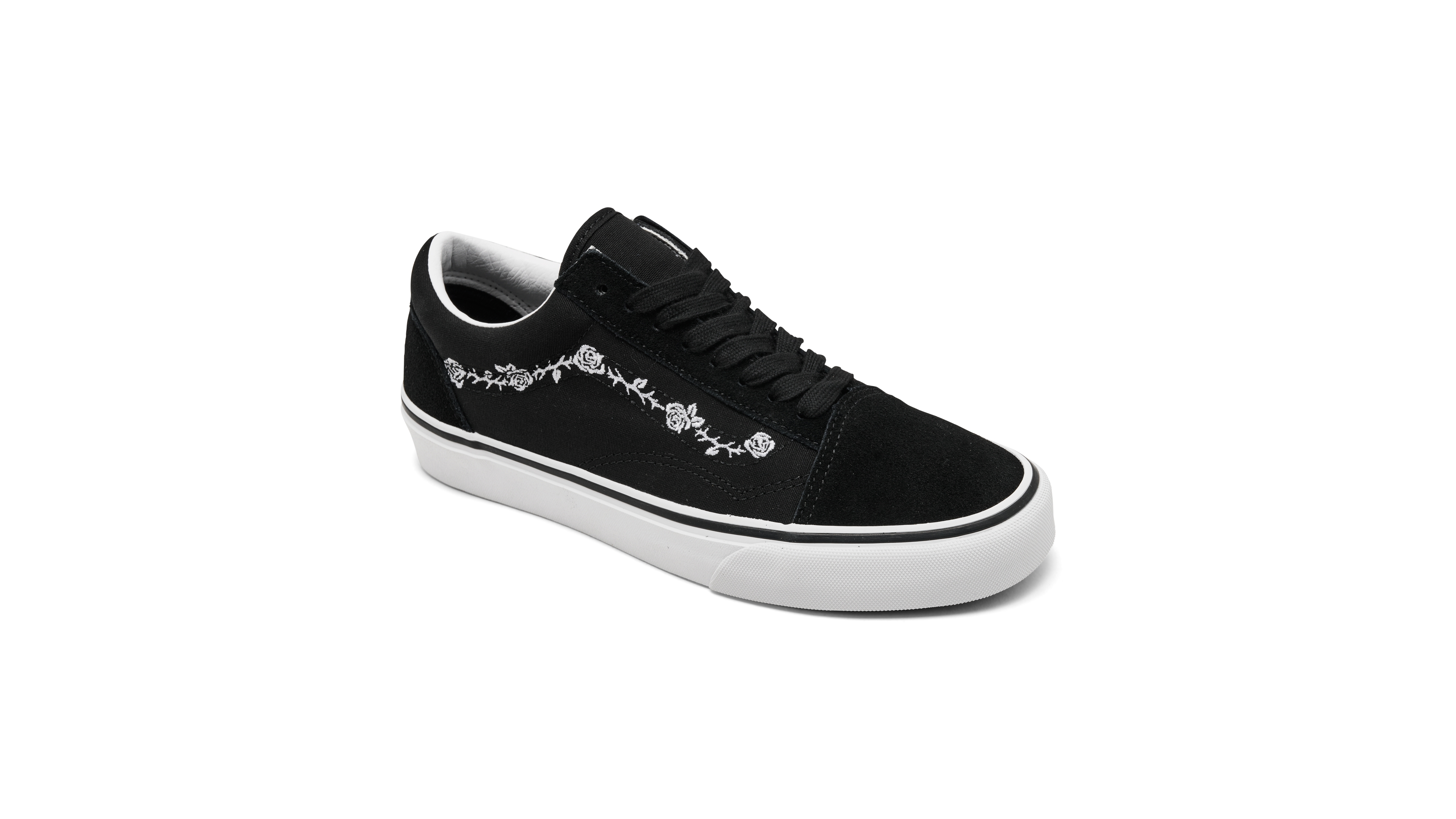 Vans Women's Old Skool Rose & Thorns Sneakers from Finish Line