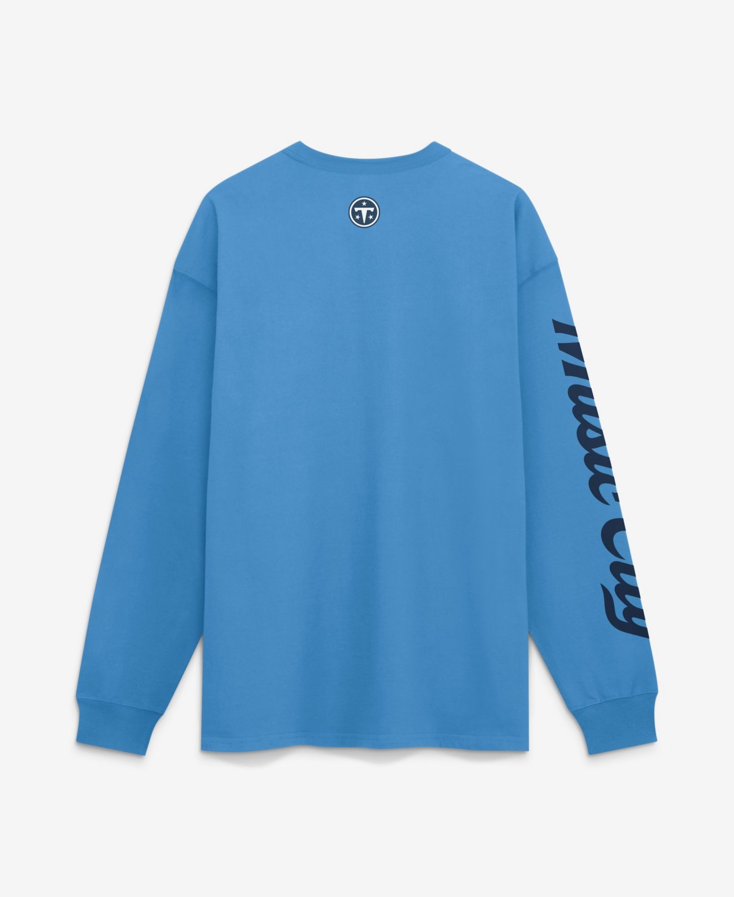 Мужская футболка Nike Light Blue Tennessee Titans 2026 Rivalries Collection Max90 Long-Sleeve — фото 3
