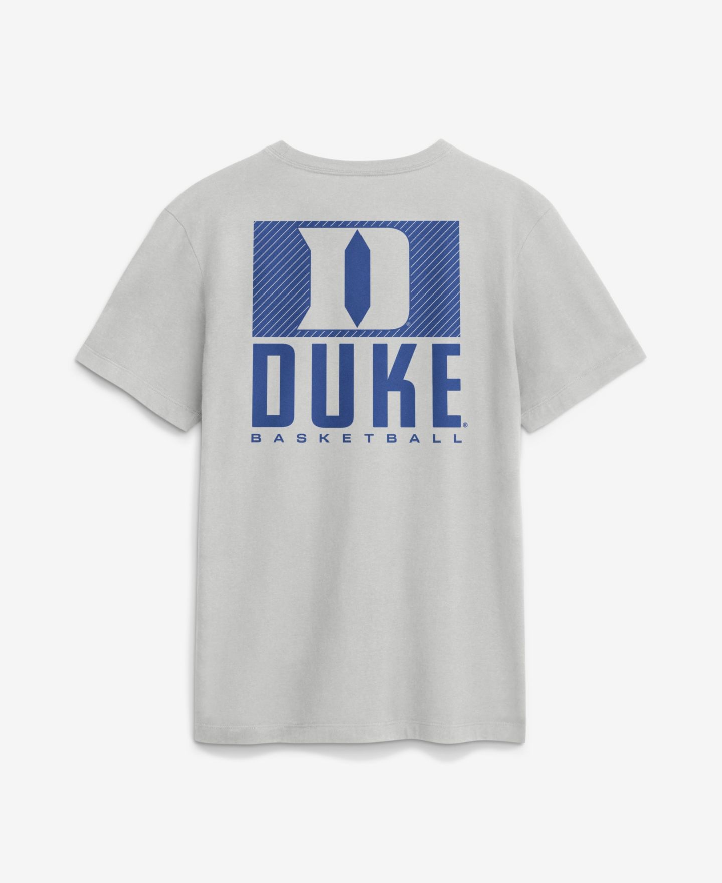 Мужская футболка Nike Gray Duke Blue Devils Courtside Dri-FIT — фото 3