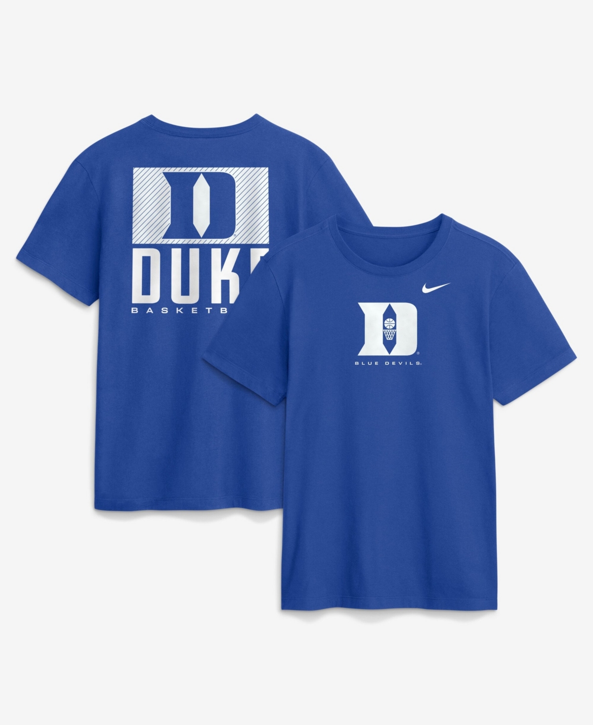 Nike Men's Royal Duke Blue Devils Courtside Dri-fit T-Shirt - Royal