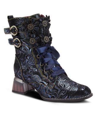 Originala Hand-Painted Pop Art Suede Boots
