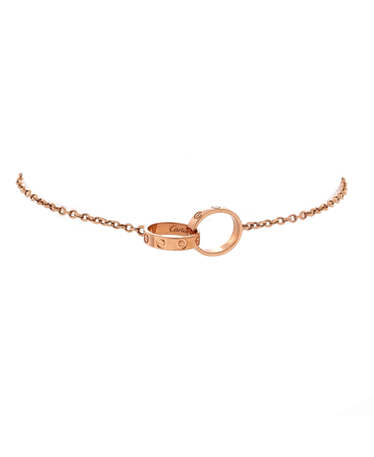 Pre-Owned Cartier Love Interlocking Bracelet - 18k rose gold