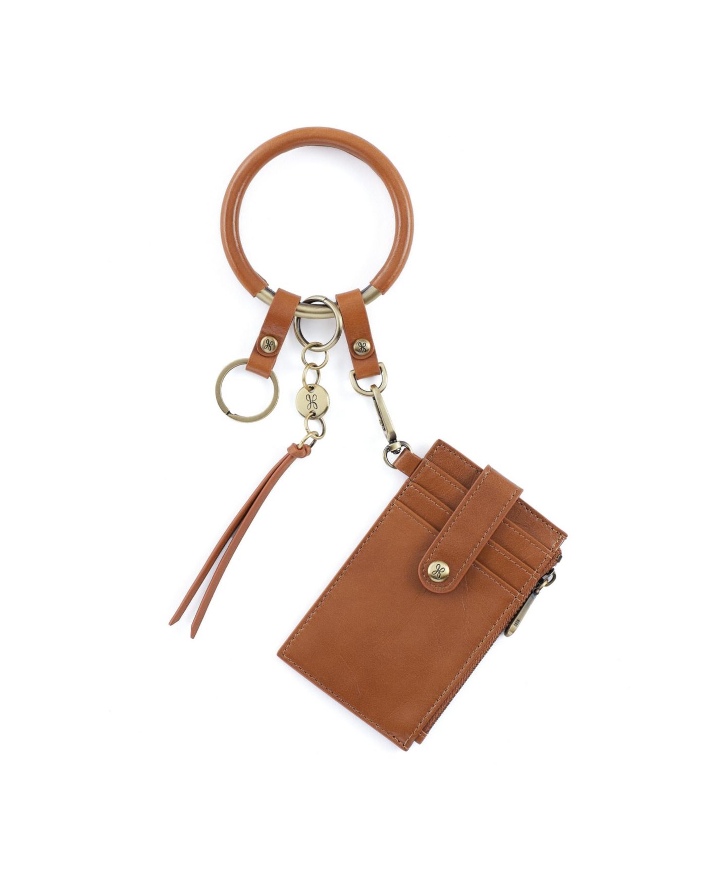 Женская сумка HOBO Ring Keeper Wristlet, цвет: Трюфельный — фото 3