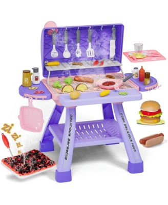 BBQ Grill Playset with Sound, Light & Smoke Effects, Ages 3-7