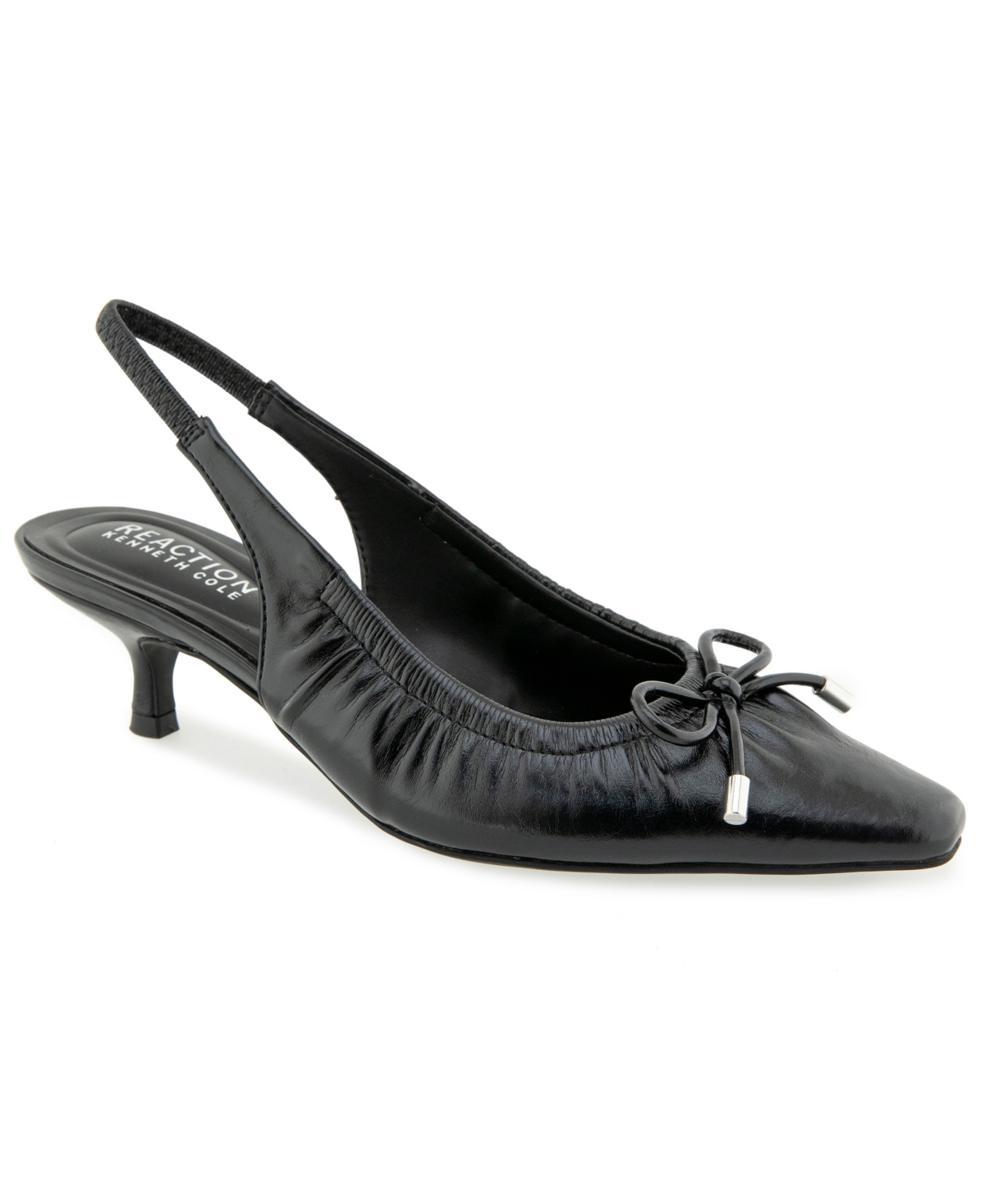 Kenneth Cole Reaction Women's Mango Slingback Pointed Toe Pumps - Black