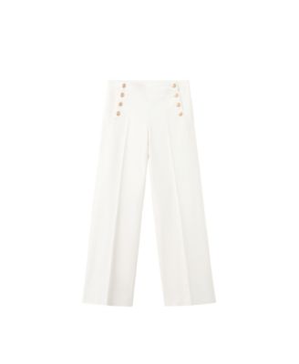 Women's High-Waisted Wide-Leg Jeans