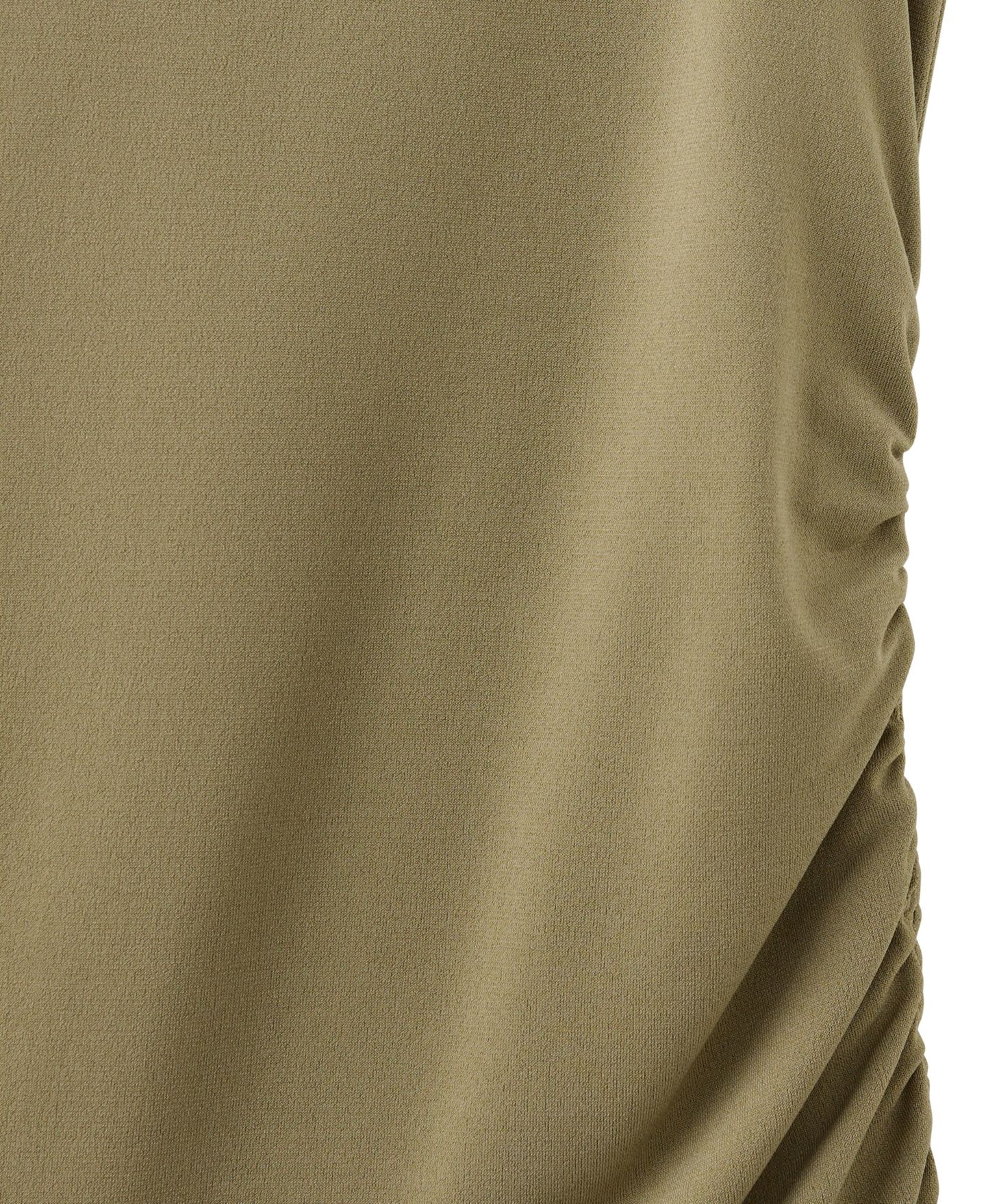 Женская блузка Mango Cowl Neck Asymmetrical, цвет: Хаки — фото 7