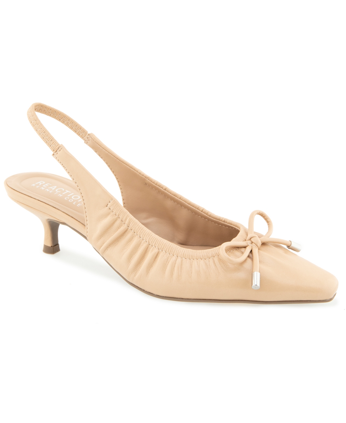 Kenneth Cole Reaction Women's Mango Slingback Pointed Toe Pumps - Croissant