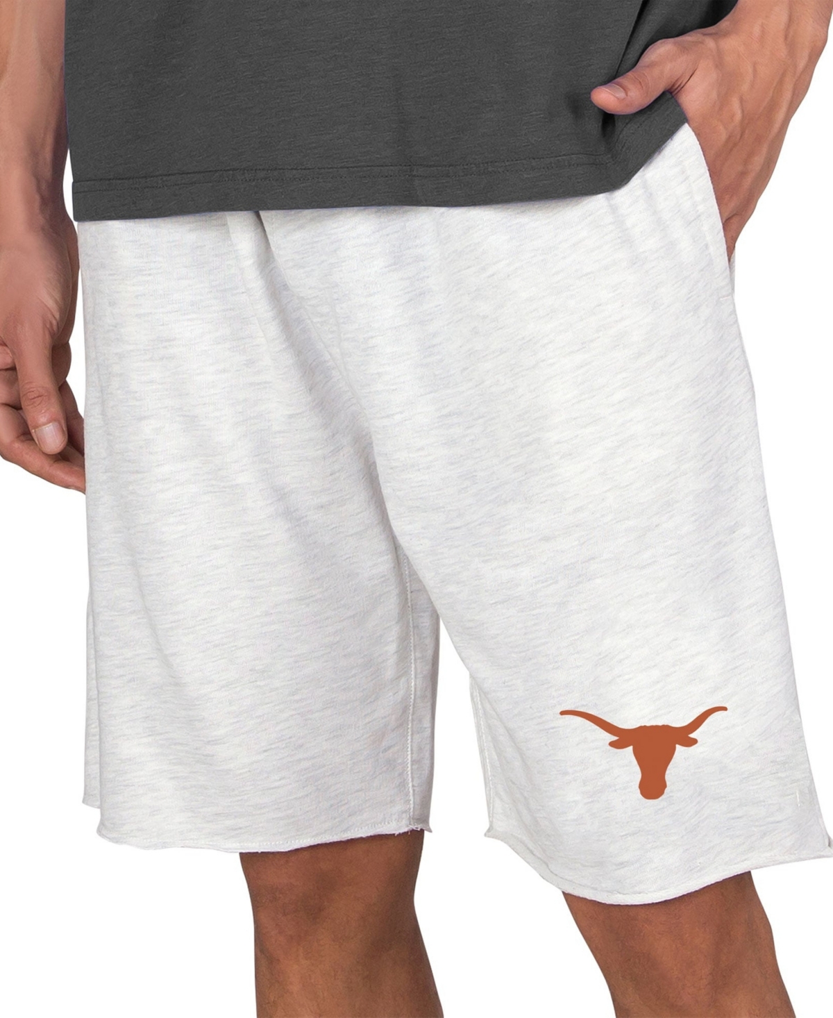 Concepts Sport Men's Oatmeal Texas Longhorns Mainstream Tri-Blend Shorts - Oatmeal