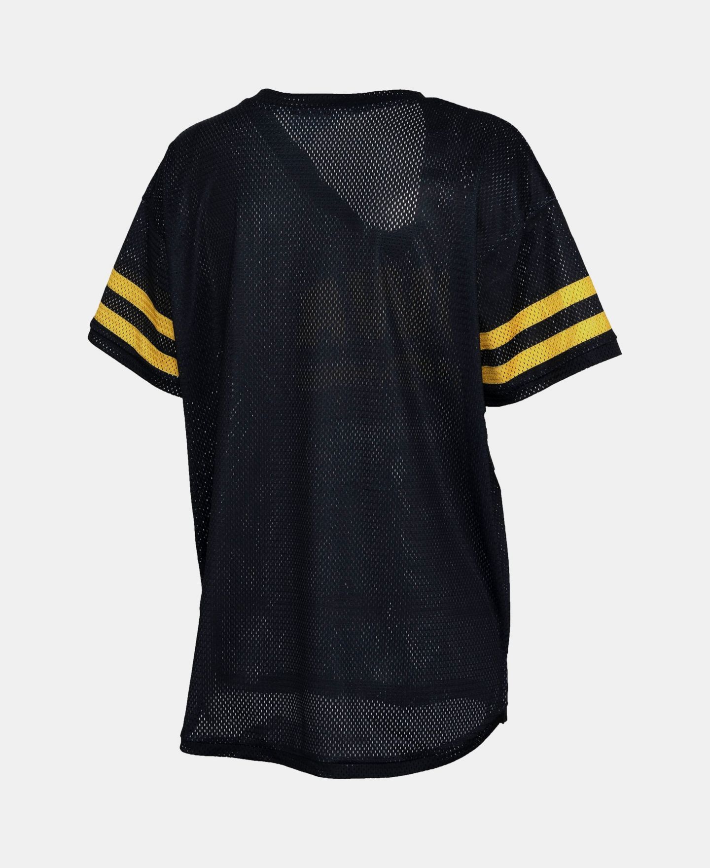 Женская футболка ZooZatz Black Iowa Hawkeyes Mesh Jersey Kickoff — фото 3