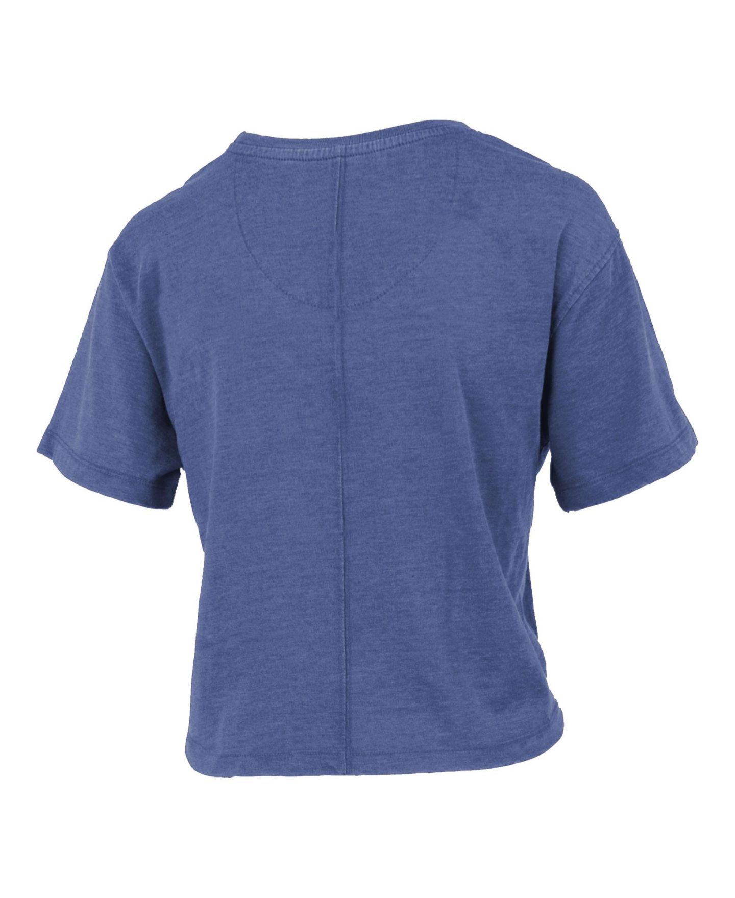 Женская футболка Pressbox Royal Kentucky Wildcats Vintage Waist Length Script Over Logo — фото 3