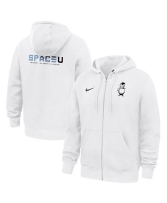 Nike Men's White UCF Knights 2026 Space Game Club Fleece Full-Zip ...