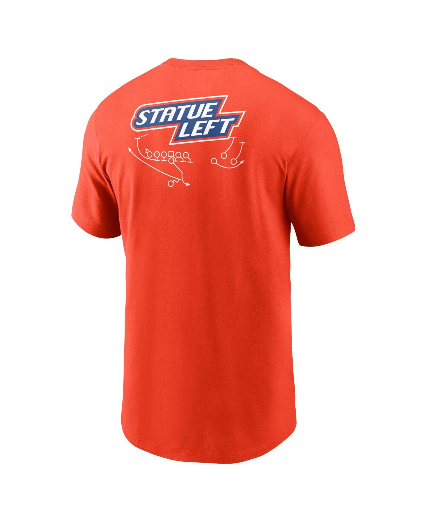 Мужская футболка Nike Orange Boise State Broncos Fiesta Bowl 20th Anniversary — фото 3