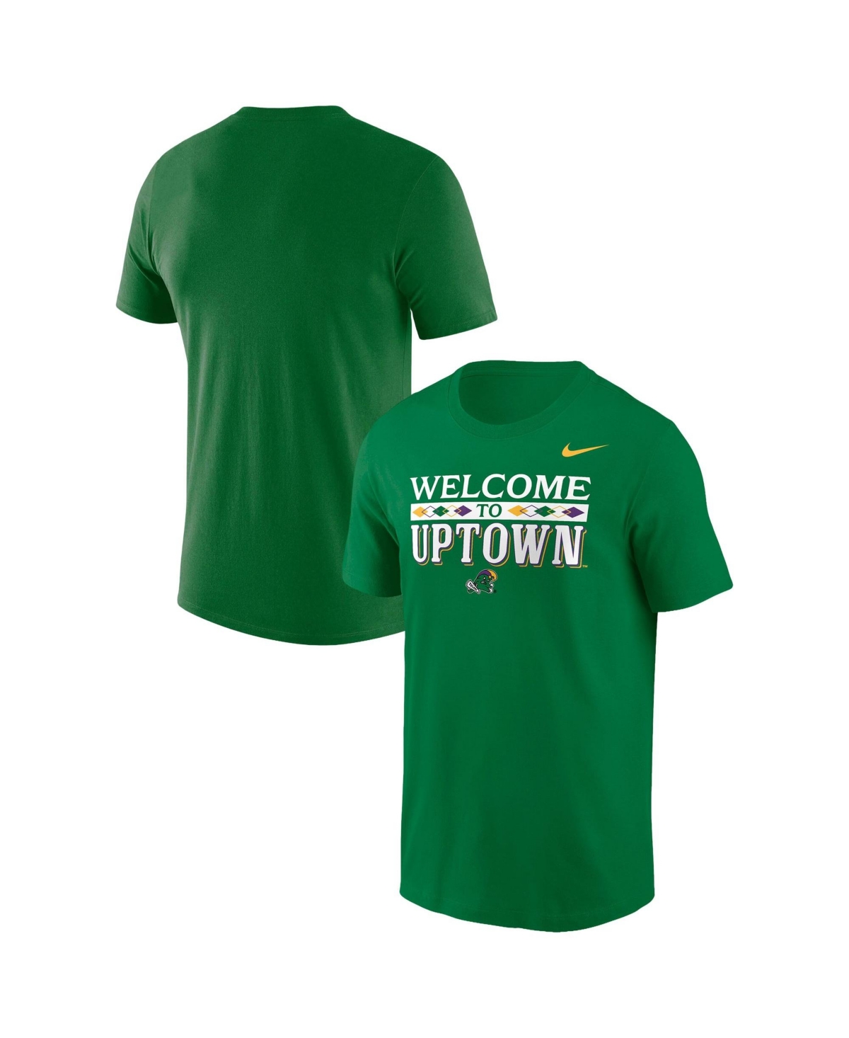 Nike Men's Green Tulane Green Wave Welcome to Uptown Dri-fit T-Shirt - Green