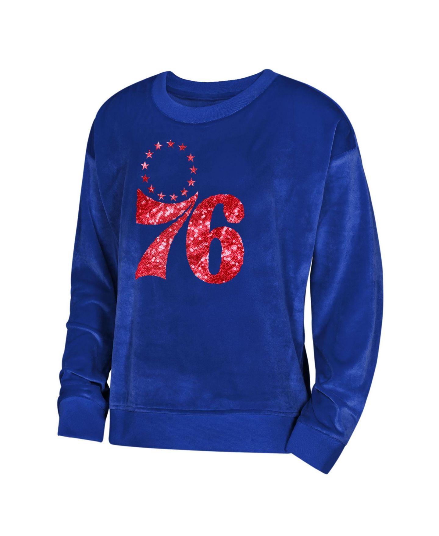 Детская толстовка Outerstuff Royal Philadelphia 76ers Step Back — фото 2