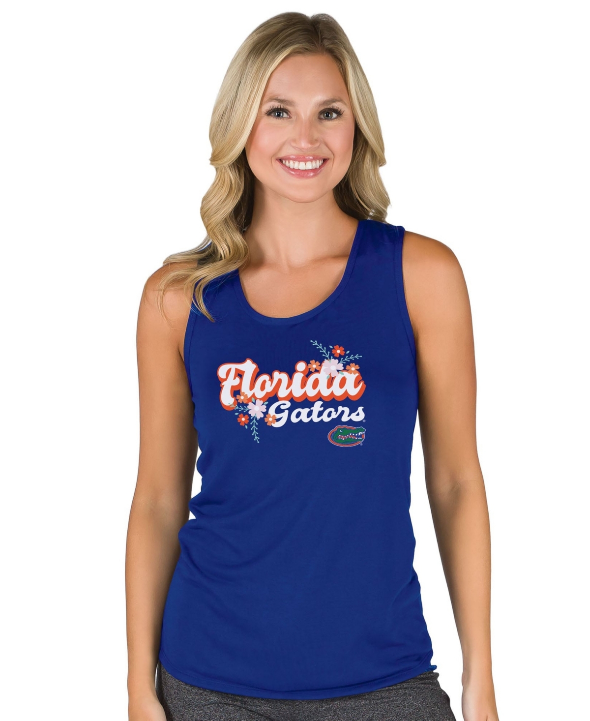 Concepts Sport Women's Royal Florida Gators Marathon Racerback Tank Top - Royal