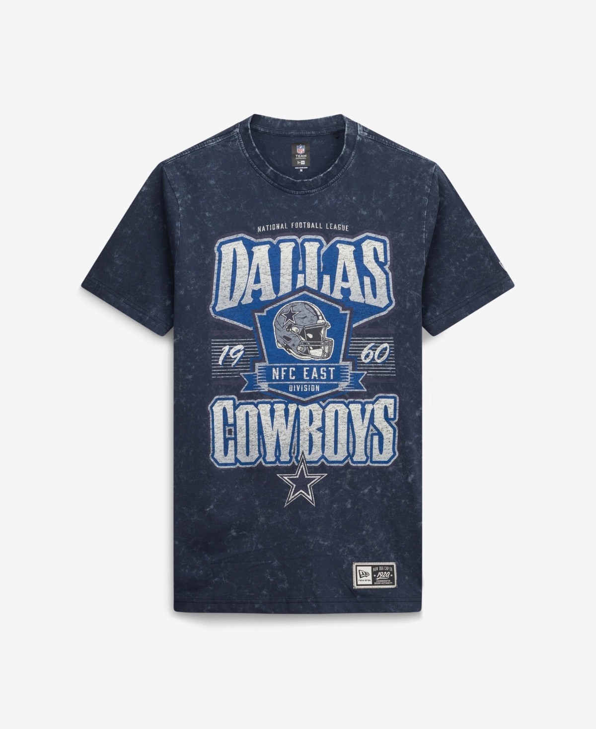 New Era Men's Navy Dallas Cowboys Mineral Wash T-Shirt - Navy