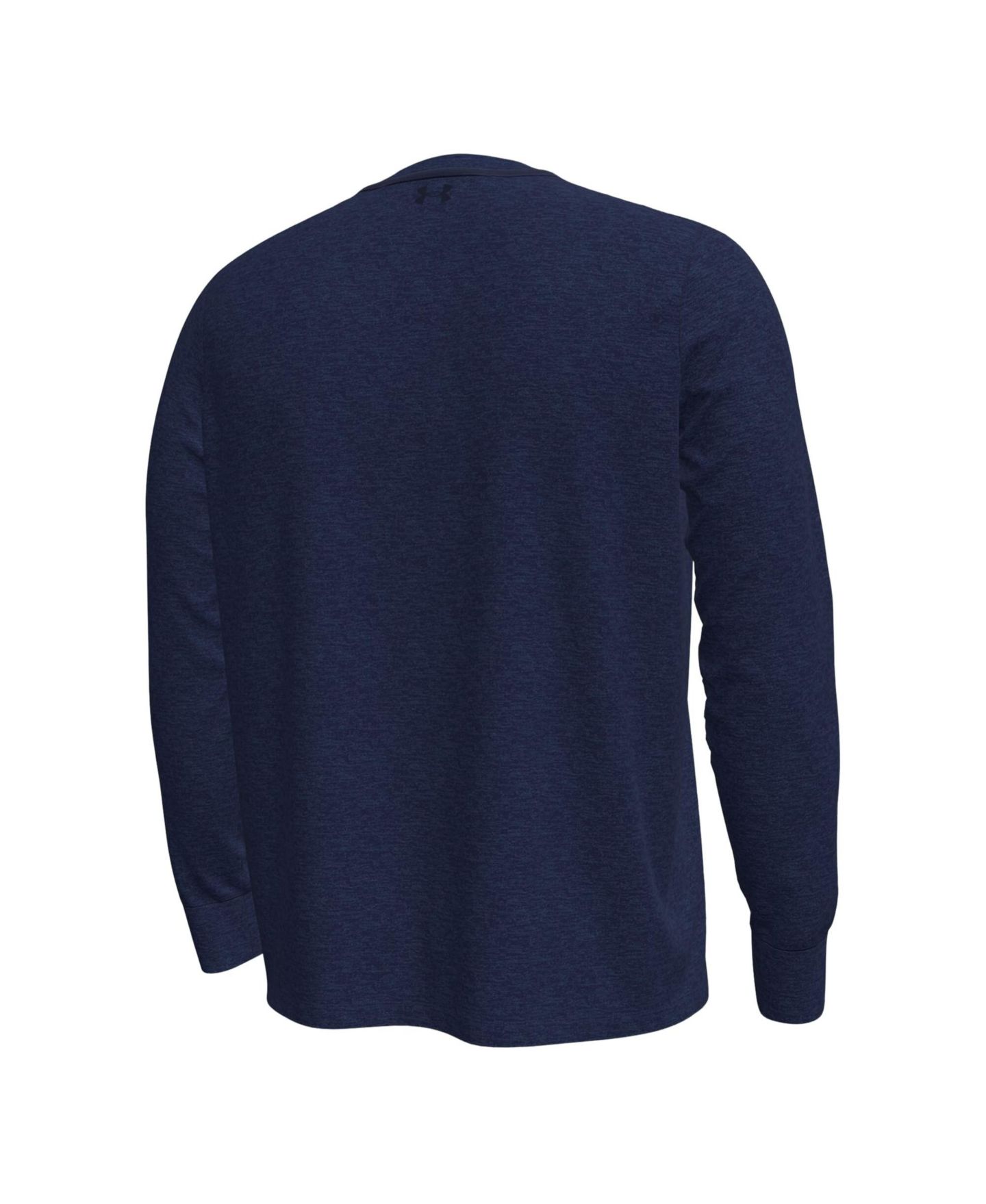 Мужская футболка Under Armour Navy Notre Dame Fighting Irish Gameday Motion Heavyweight Long-Sleeve — фото 3