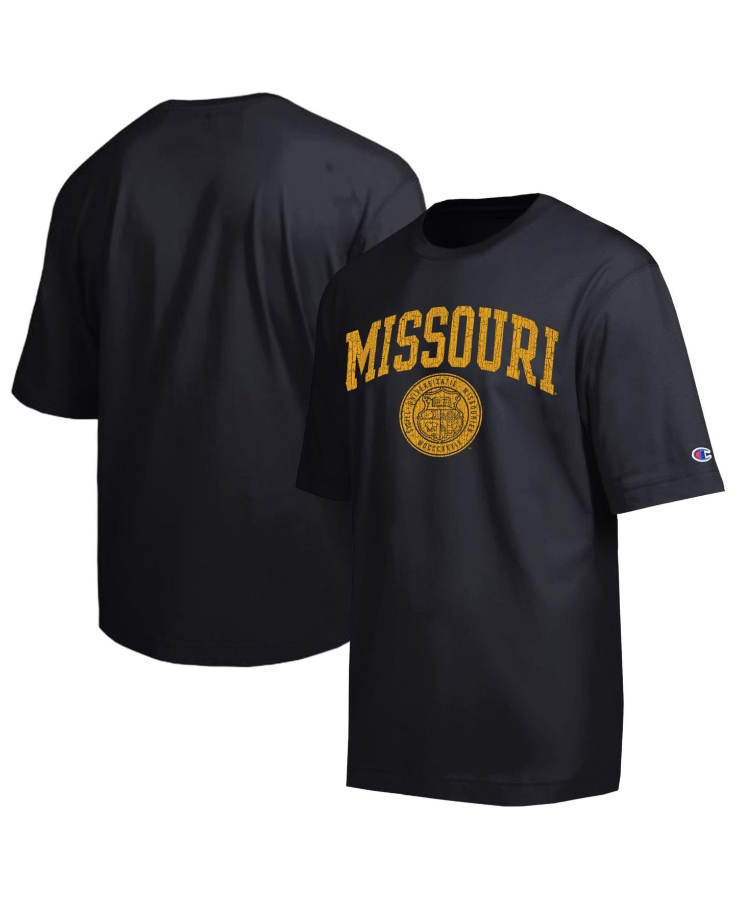 Мужская футболка Champion Black Missouri Tigers Scholar All-Star — фото 1