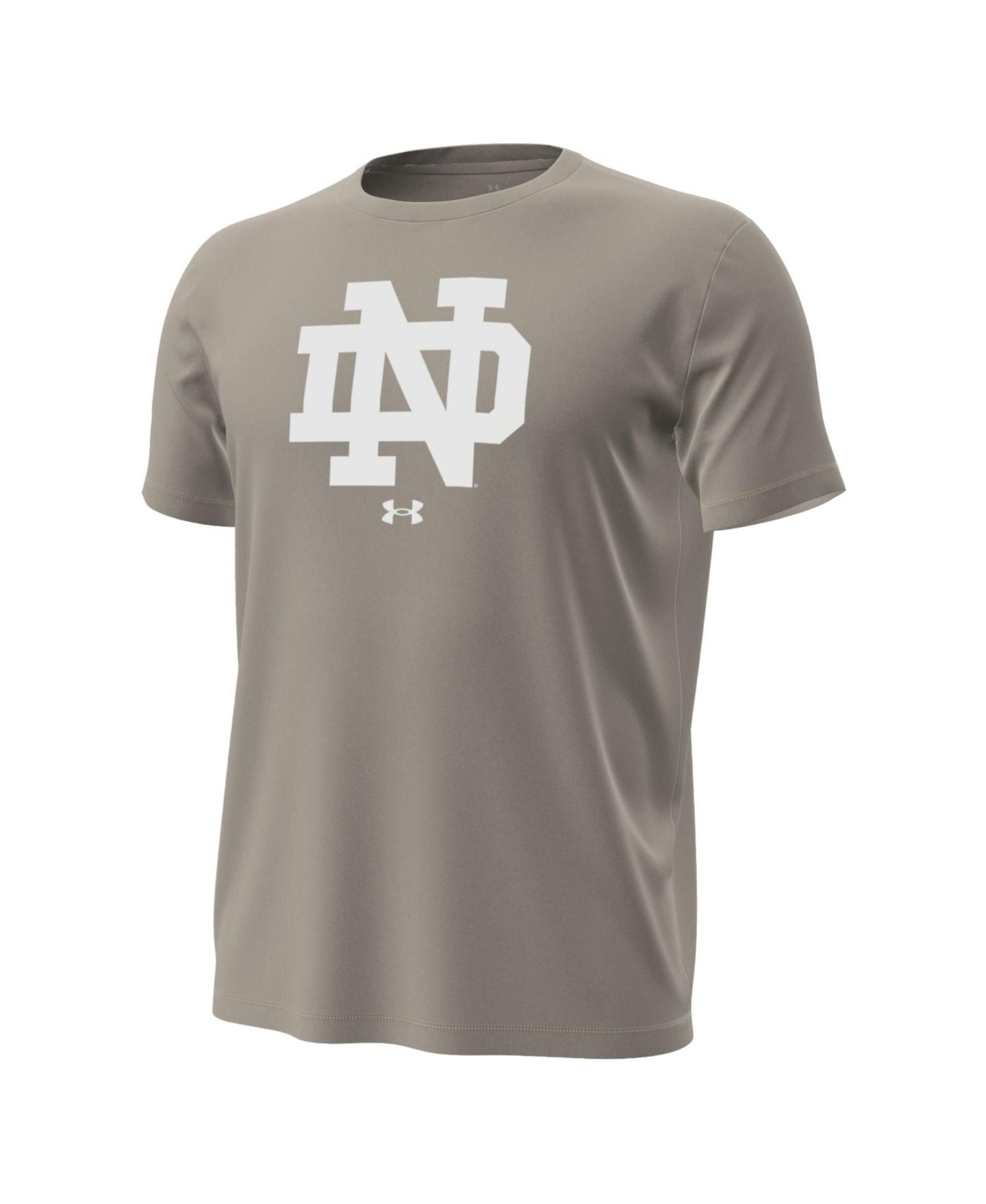 Мужская футболка Under Armour Stone Notre Dame Fighting Irish Inline Core — фото 2