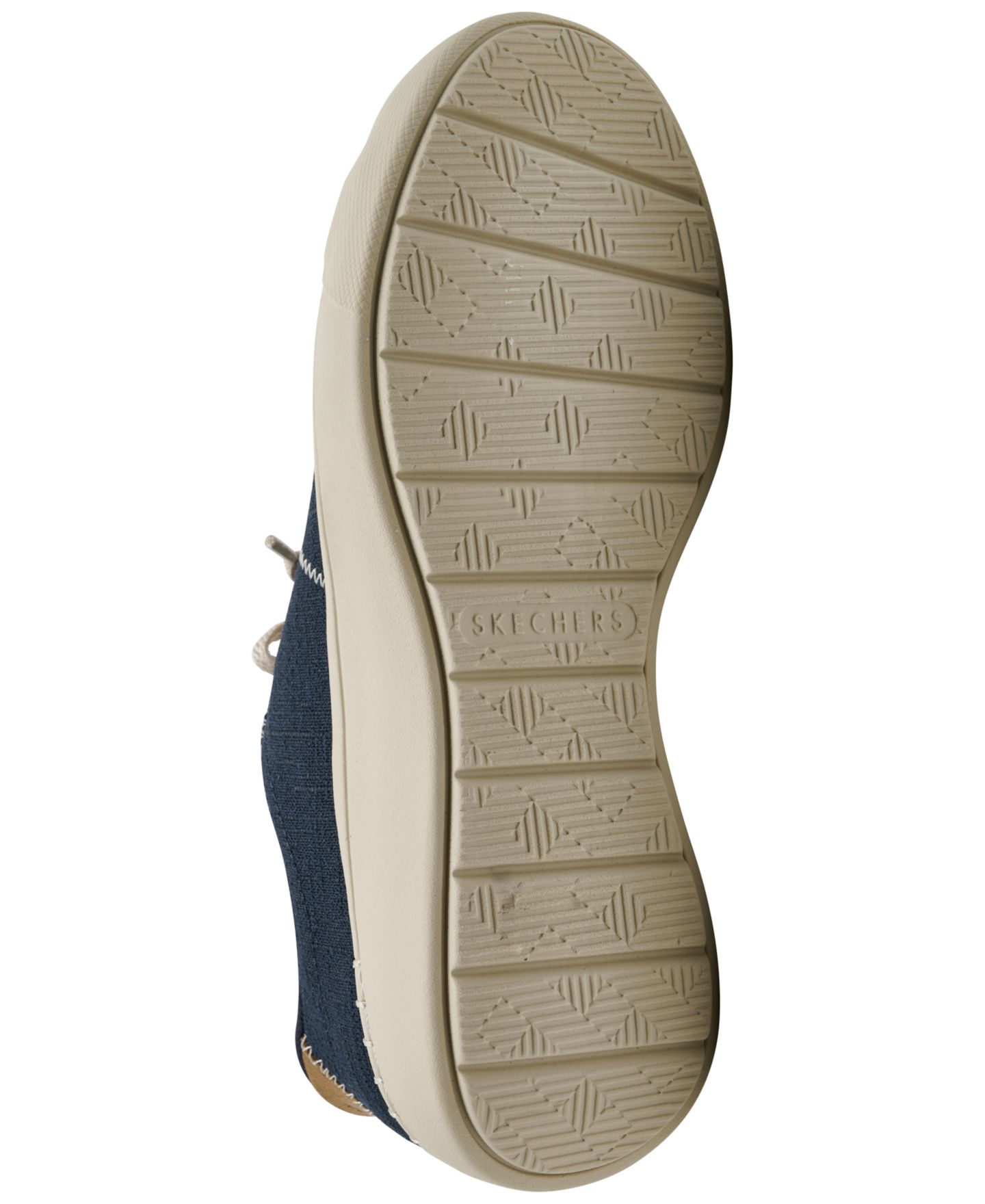Женские кроссовки Skechers Geneva Slip-On Memory Foam Platform, цвет: Тёмно-синий — фото 6
