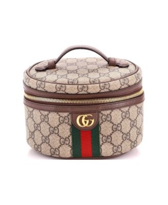 Mini Ophidia Top Handle Cosmetic Case GG Coated Canvas