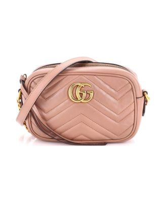 Mini GG Marmont Shoulder Bag Matelasse Leather