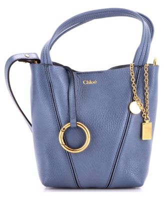 Small Spin Tote Leather