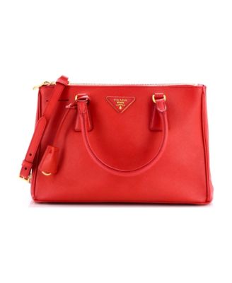 Medium Galleria Double Zip Tote Saffiano Leather