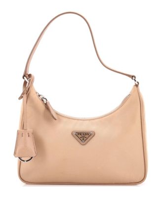 Mini Re-Edition 2005 Hobo Tessuto with Saffiano Leather