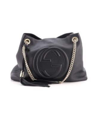 Medium Soho Chain Strap Shoulder Bag Leather