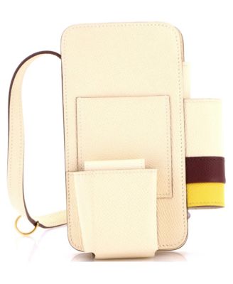 Pre-Owned  Hermes  Hermesway Phone Case Crossbody Bag Epsom