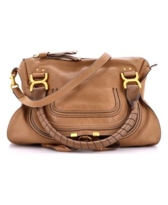 Medium Marcie Satchel Leather