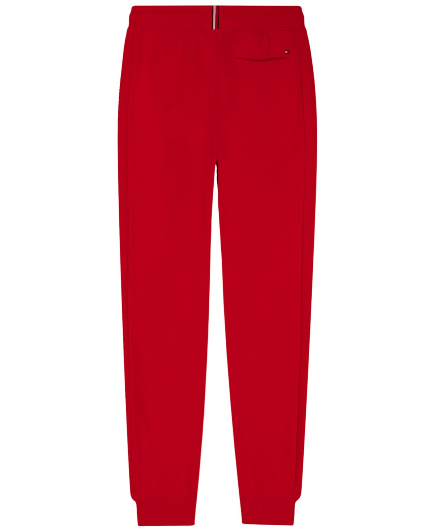 Брюки Tommy Hilfiger Tommy Signature Fleece Joggers для мальчиков, цвет: Красный — фото 3