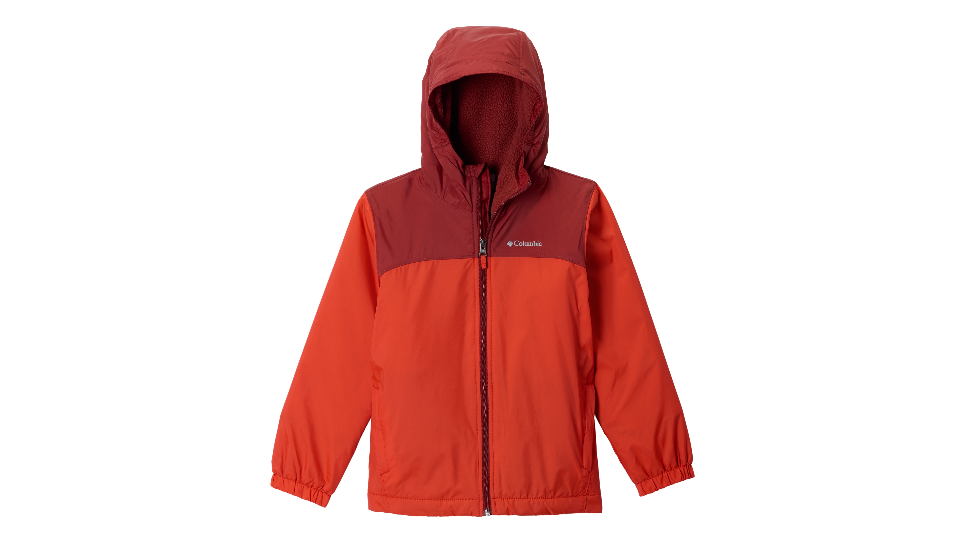 Columbia Big Boys Glennaker Ii Fleece-Lined Full-Zip Hooded Rain Jacket