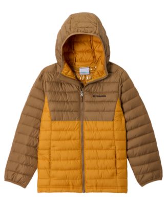 Boys' 8-18 Powder Lite II Quilted Colorblocked Full-Zip Hooded Jacket