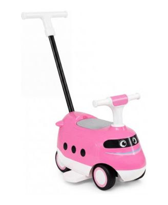 2-in-1 Toddler Ride-On Push Car with Detachable Handle, Ages 1-3